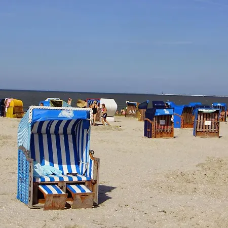 公寓 Nordseewohnung Strandloeper *